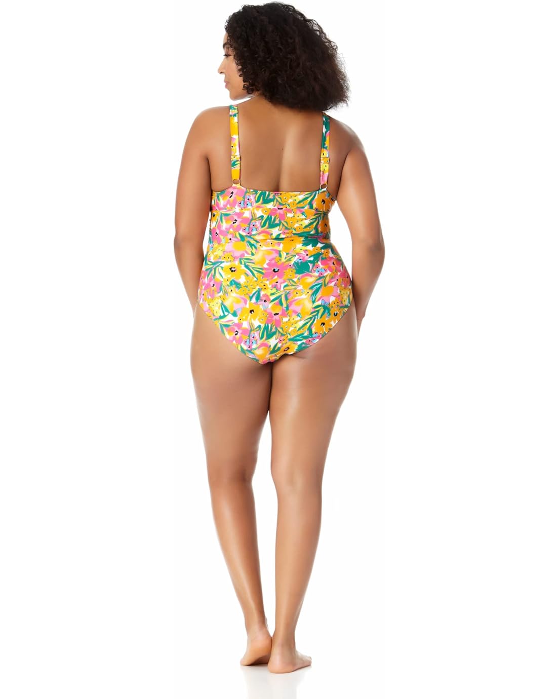  Anne Cole Plus Size V Wire One-Piece