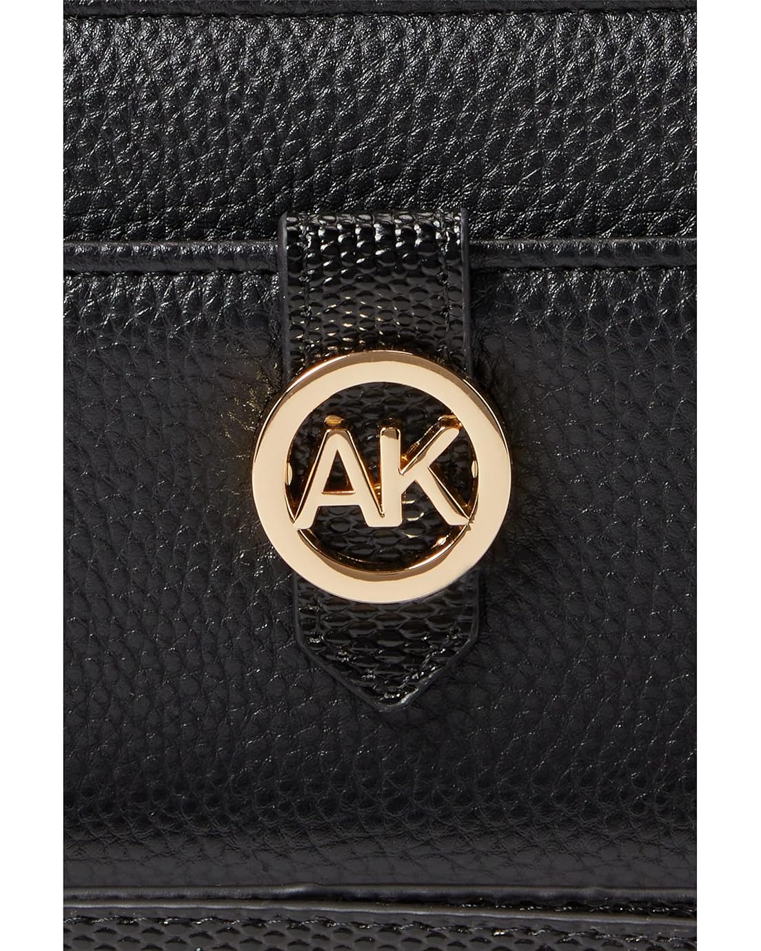 애클라인 Anne Klein Branded Slim Zip Wallet