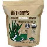 Anthonys Organic Chlorella Powder, 8 oz, Non GMO, Gluten Free, Broken Cell Wall