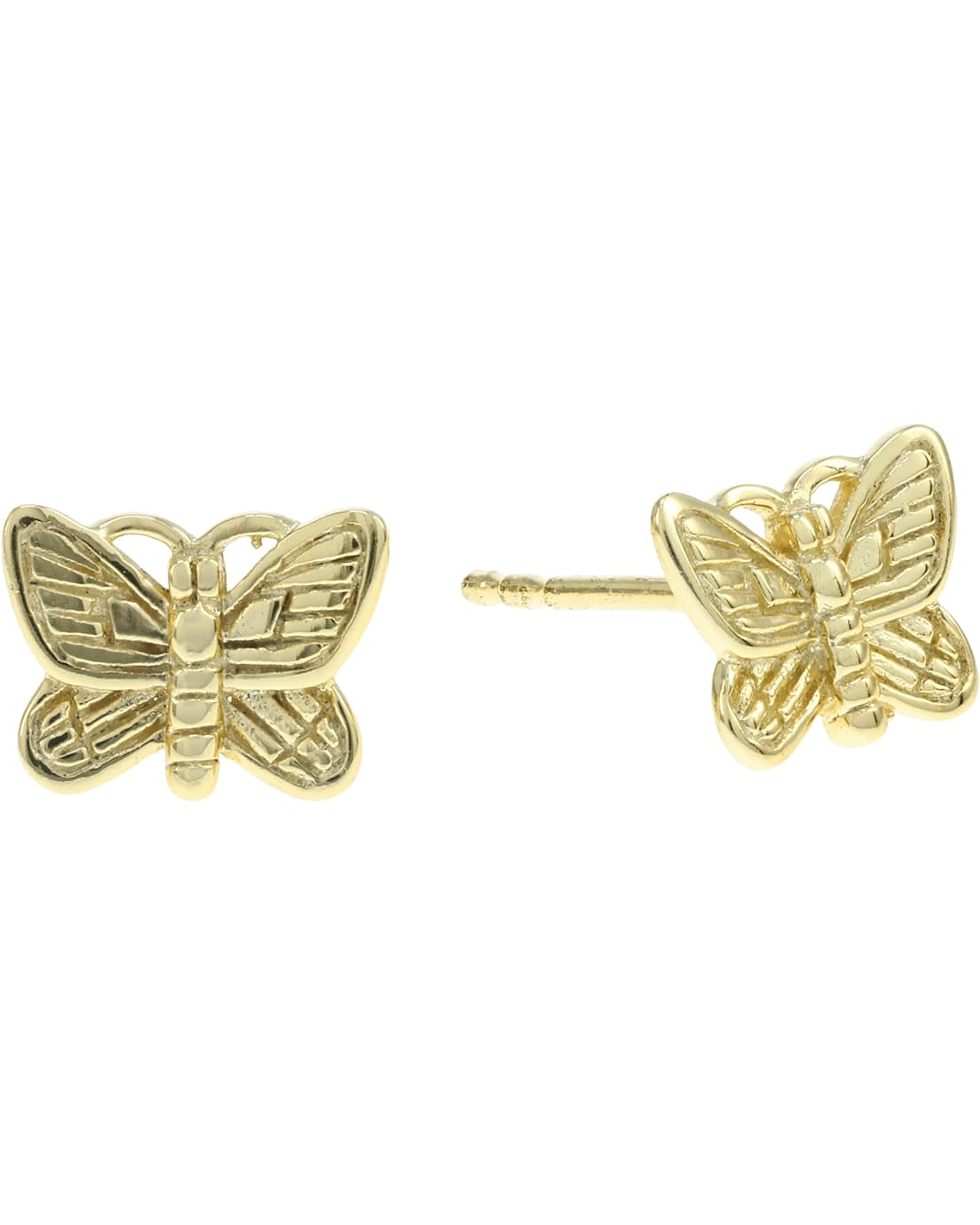 Argento Vivo Metal Mini Butterfly Stud Earrings