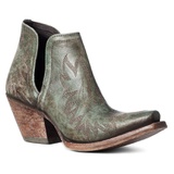 Ariat Dixon Western Bootie_DISTRESSED TURQUOISE LEATHER