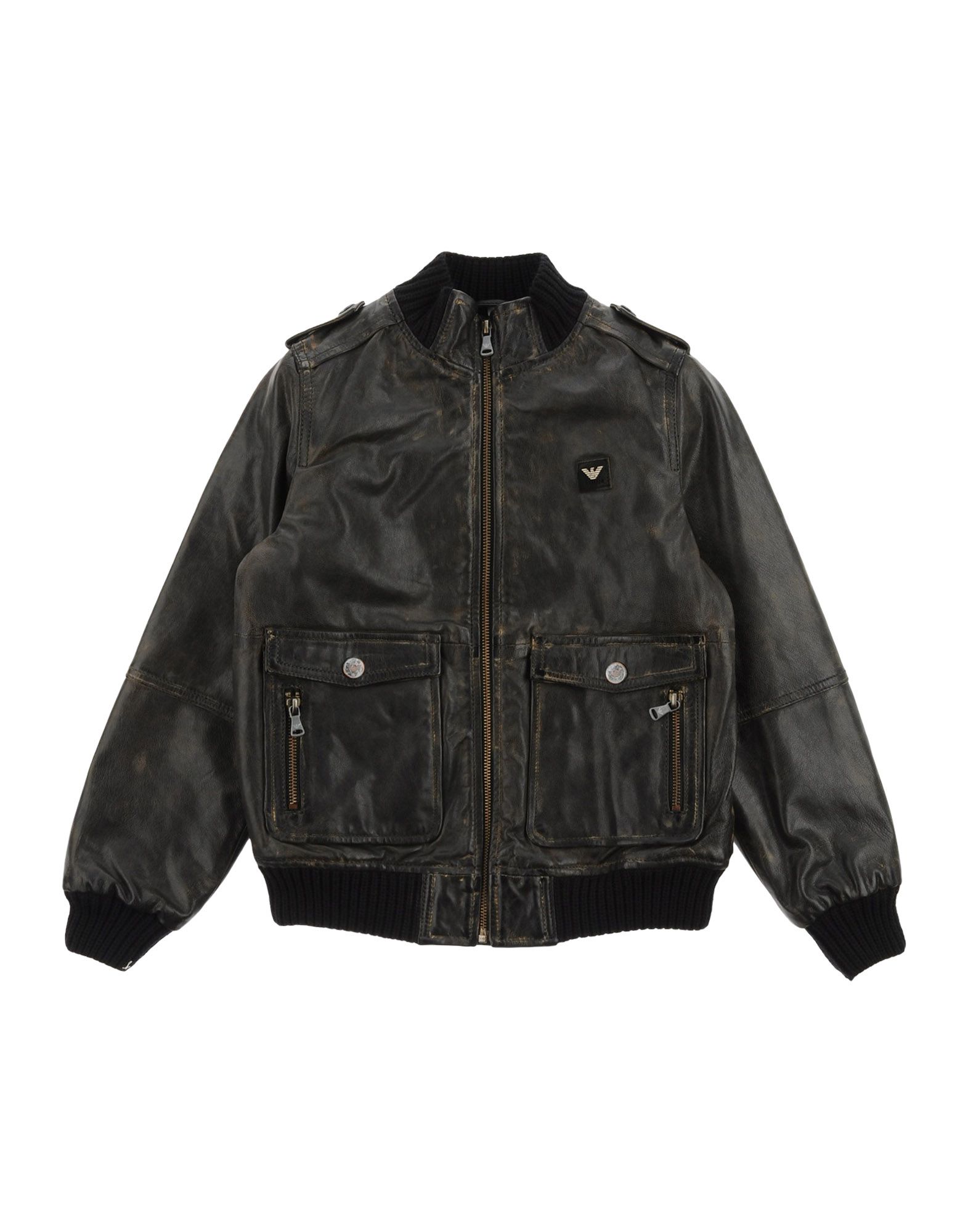 ARMANI JUNIOR Leather jacket