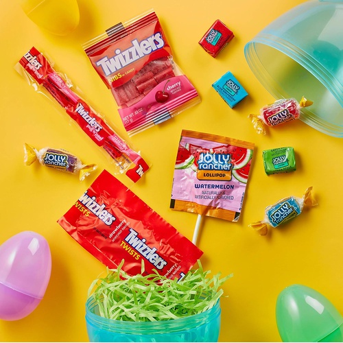  Assortment JOLLY RANCHER and TWIZZLERS Assorted Fruit Flavored Candy, Easter