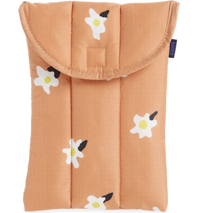  Baggu Puffy 8-Inch Tablet Sleeve_PAINTED DAISY