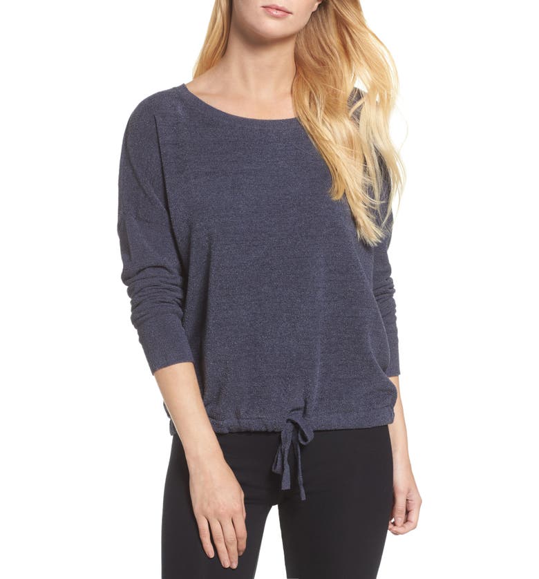 Barefoot Dreams Cozychic Ultra Lite Lounge Pullover_PACIFIC BLUE