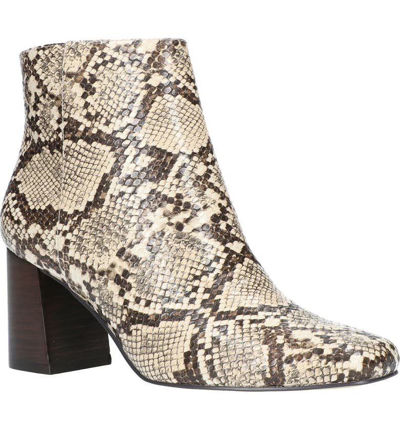 Bella Vita Wilma Bootie_TAUPE SNAKE PRINT FAUX LEATHER
