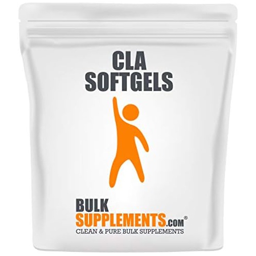  BULKSUPPLEMENTS.COM CLA Softgels (Conjugated Linoleic Acid) - CLA Supplements for Energy, CLA 1000mg from Safflower Oil - 1 Softgel per Serving - 300-Day Supply (300 Softgels)