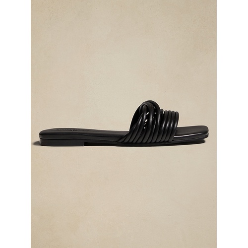 바나나리퍼블릭 bananarepublic Twisted Strappy Leather Sandal