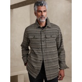 Quilted Wool-Blend Shacket
