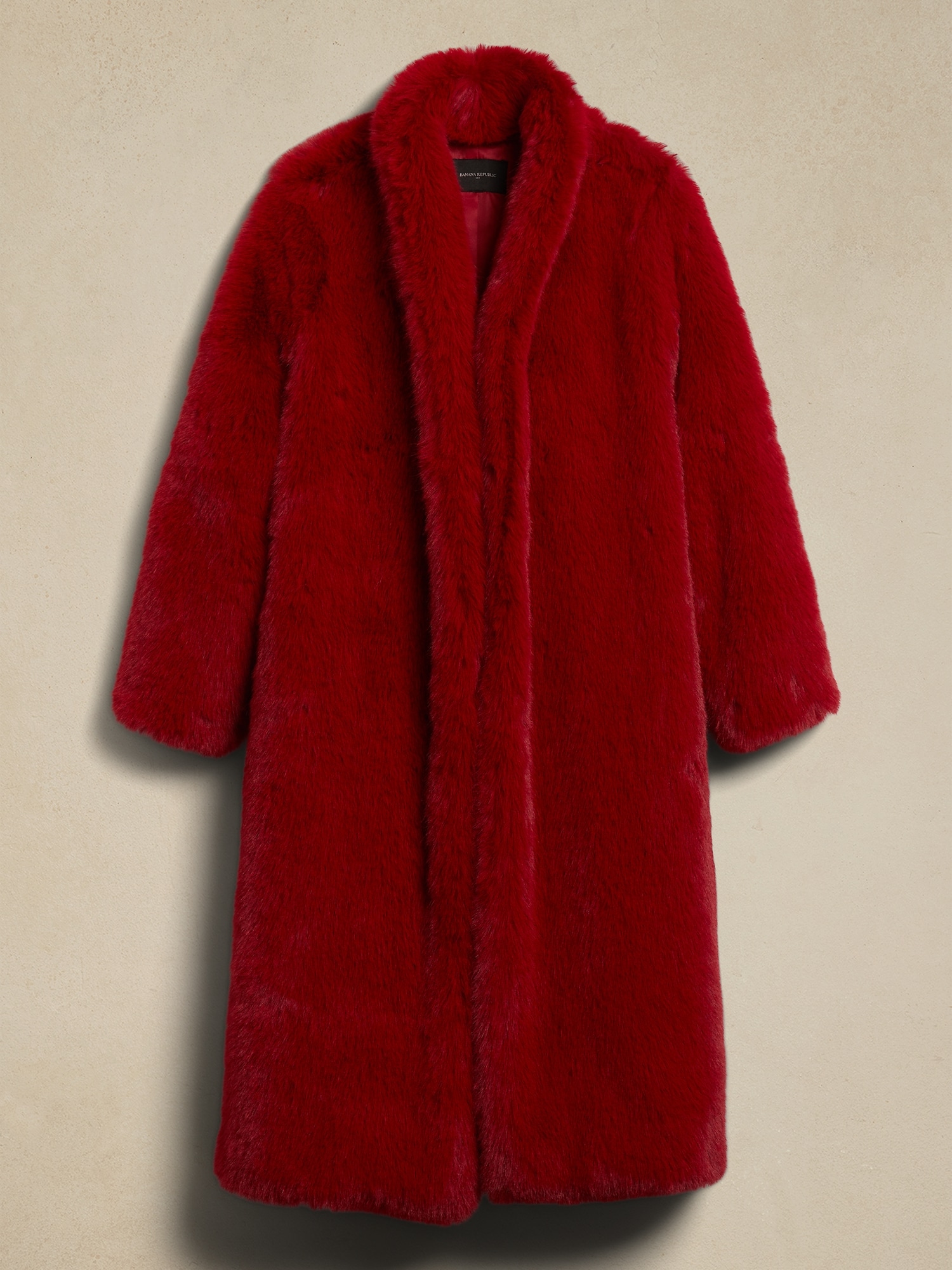 바나나리퍼블릭 Faux Fur Coat