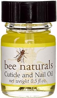 Bee Naturals Bee Natural Best Cuticle Oil - Nail Oil Helps All Cracked Nails and Rigid Cuticles - Perfect Vitamin E Enriched Treatment for Moisture, Softness & Health - Tea Tree Essential Oils
