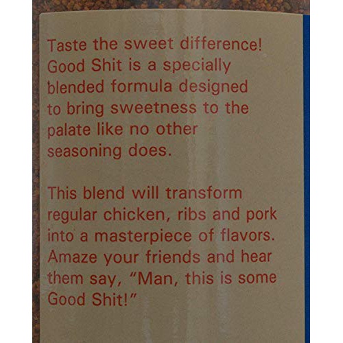  Good Shit Sweet n’ Salty Seasoning From Big Cock Ranch