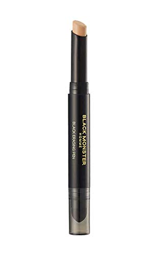  BLACK MONSTER Concealer Stick, Dual Sided Full Coverage Concealer Pen, Sponge Applicator for Men and Women - 2.2 Grams, Natural Beige