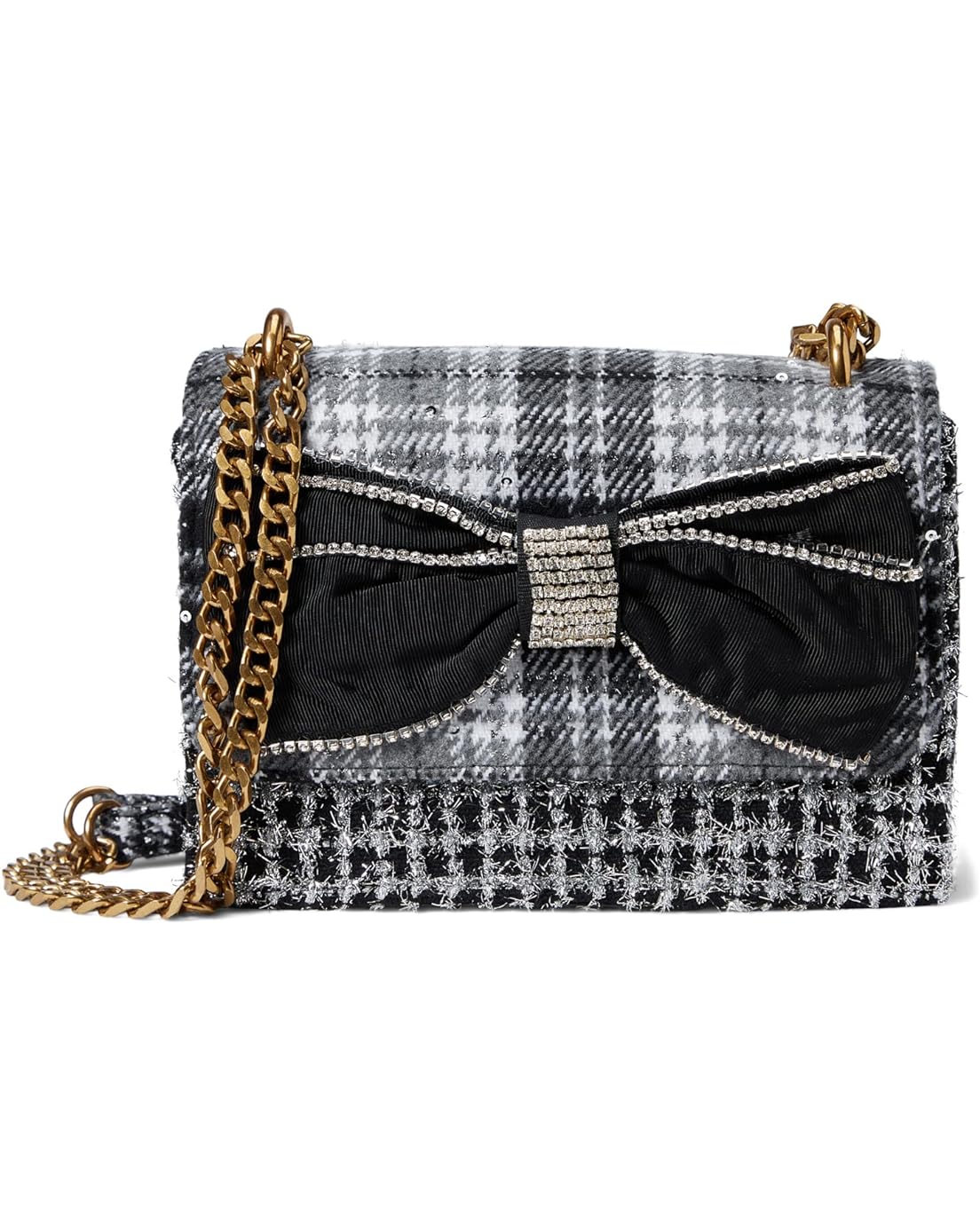 Blue by Betsey Johnson Mad About Plaid Convertible Bag