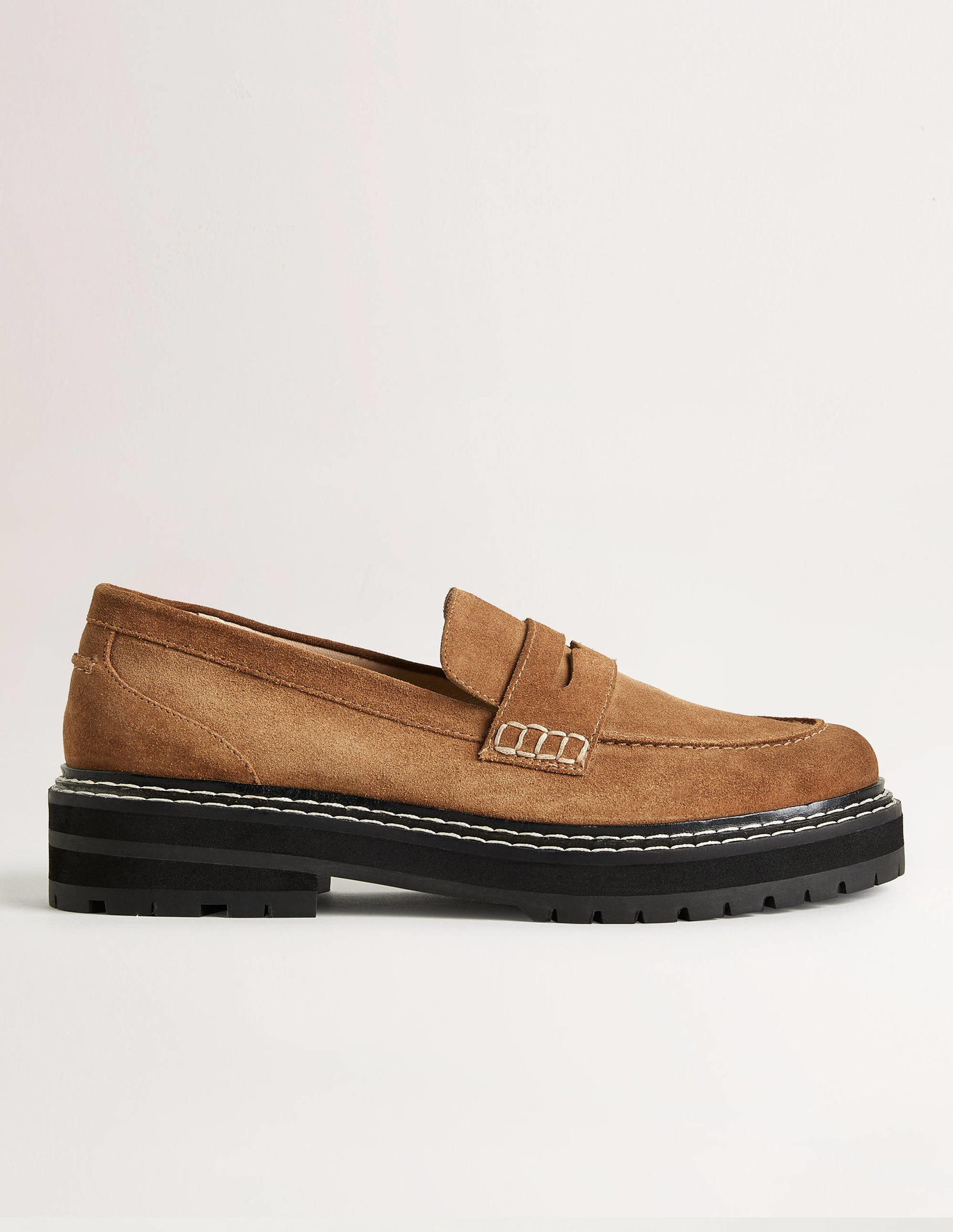 Boden Chunky Loafers - Golden Brown