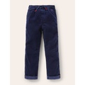 Boden Relaxed Slim Pull-on Pants - College Navy Cord