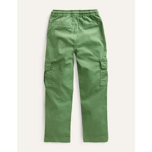 보덴 Boden Cargo Pull-on Pants - Safari Green