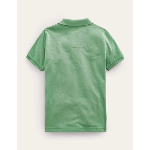 보덴 Boden Pique Polo Shirt - Deep Grass Green