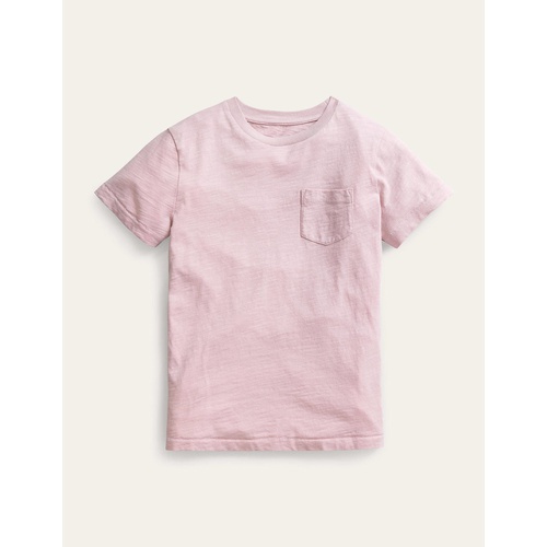 보덴 Boden Washed Slub T-shirt - French Pink