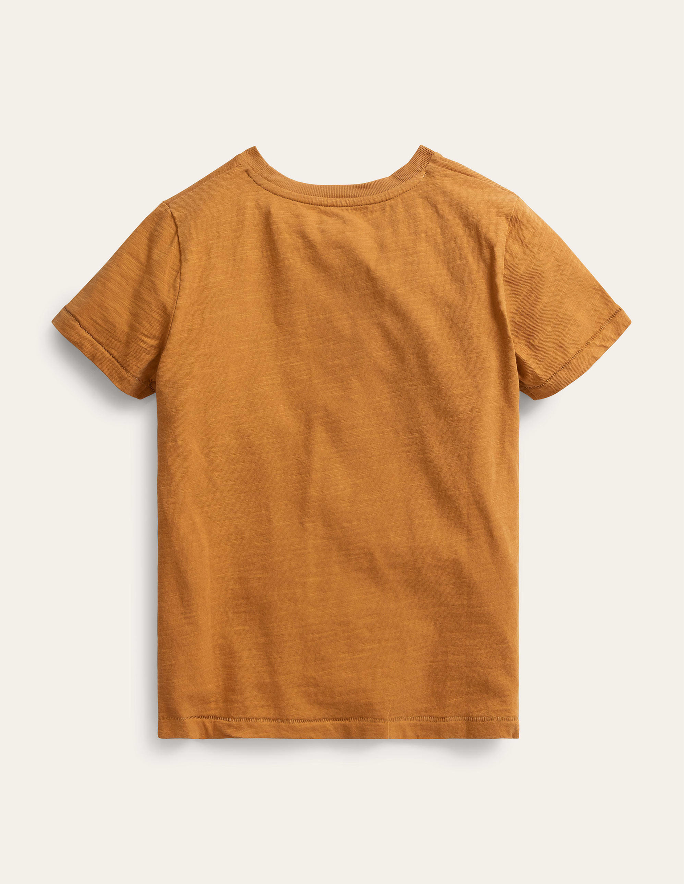 보덴 Boden Washed Slub T-shirt - Cookie