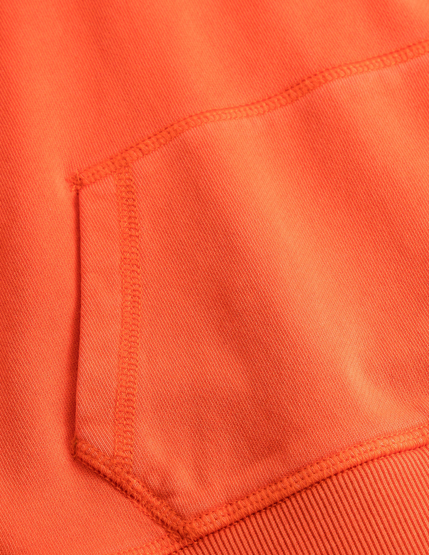 보덴 Boden Garment Dye Hoodie - Mandarin Orange