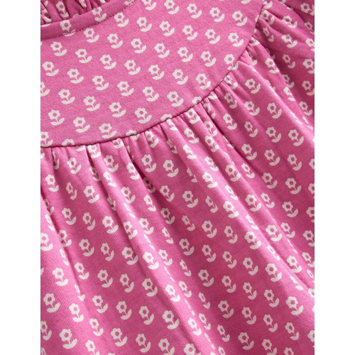 보덴 Boden Lightweight Sweat Dress - Sweet William Pink Flower
