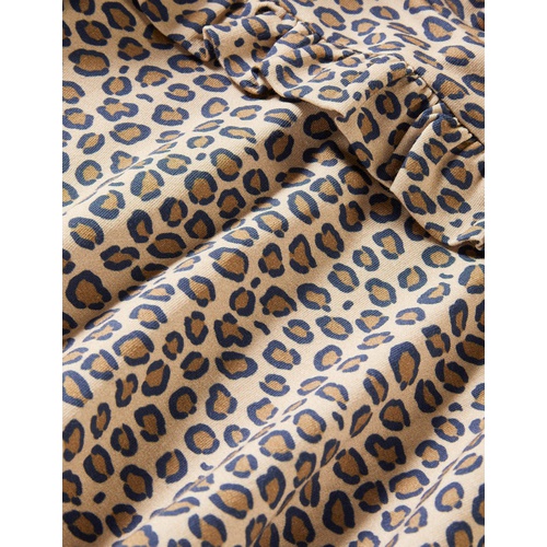 보덴 Boden Roll Neck Midi Dress - Leopard