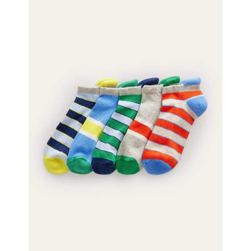 보덴 Boden Trainer Socks 5 Pack - Multi