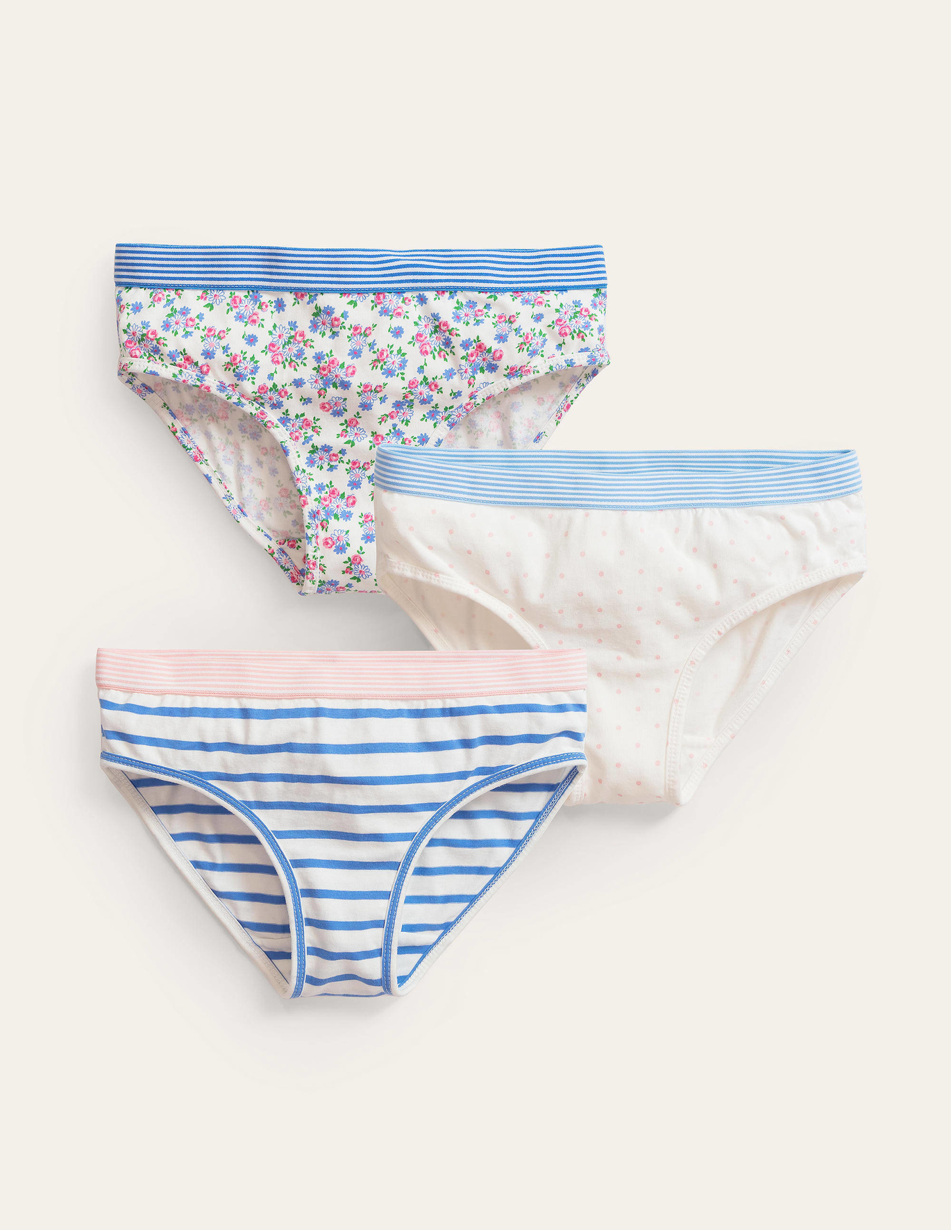 Boden Underwear 3 Pack - Multi Floral
