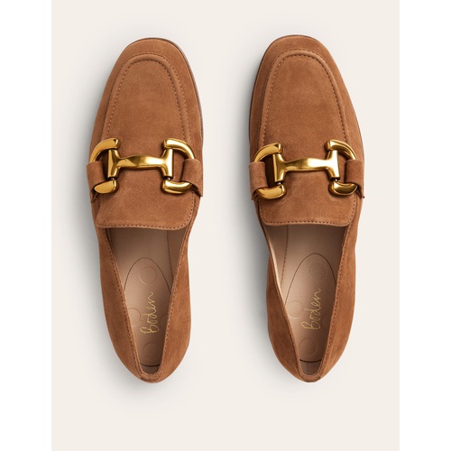 보덴 Boden Snaffle Detail Loafers - Ginger Snap