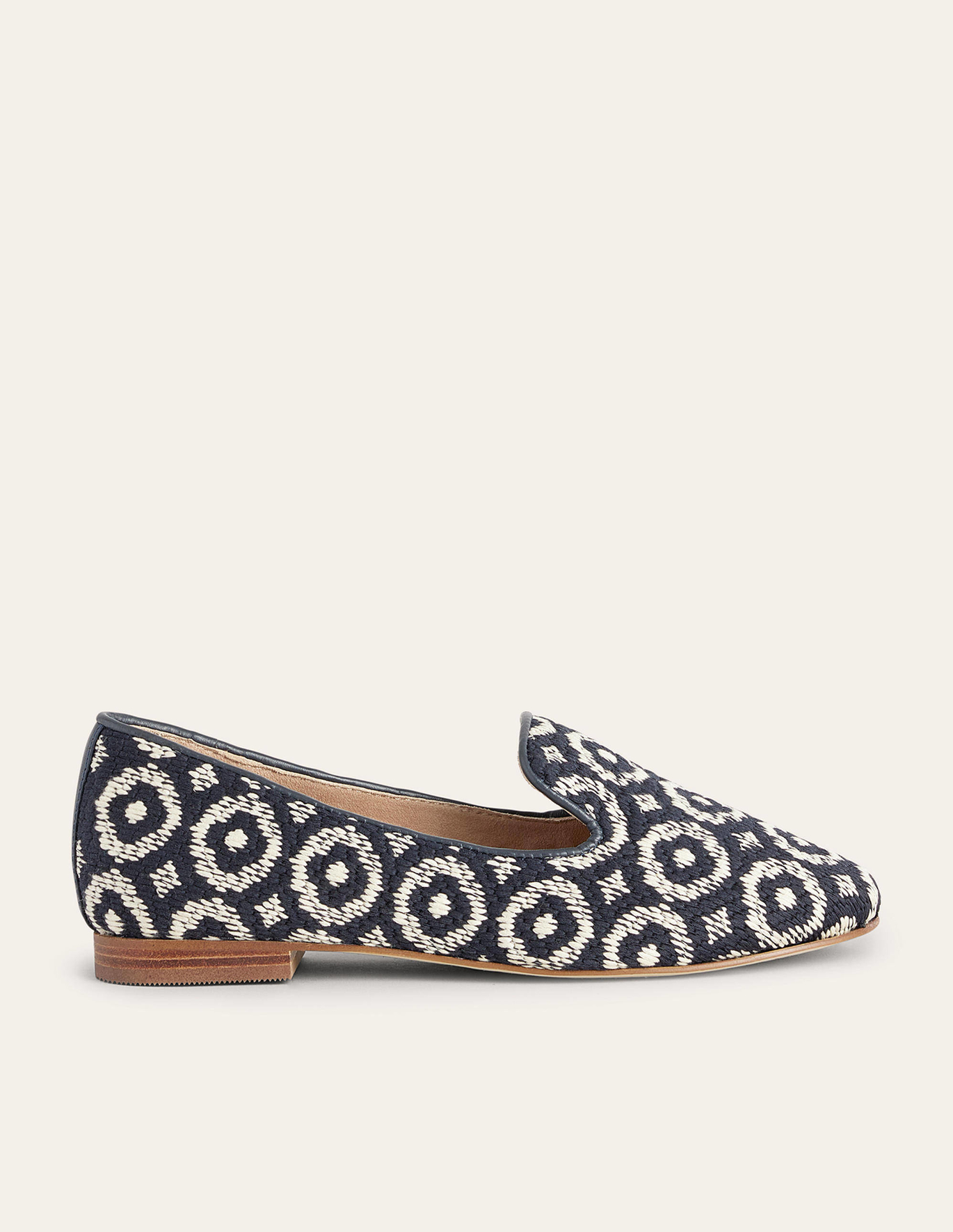 Boden Tapestry Embroidered Loafers - Geo