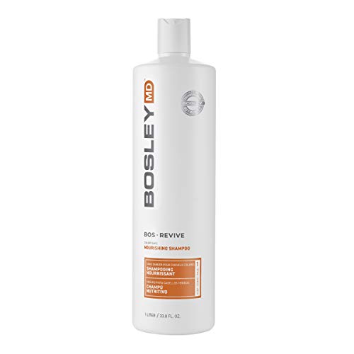  BosleyMD Nourishing Shampoo, Hair Care for Thinning prevention or Visibile Hair Loss, 10.1-33.8 fl oz.
