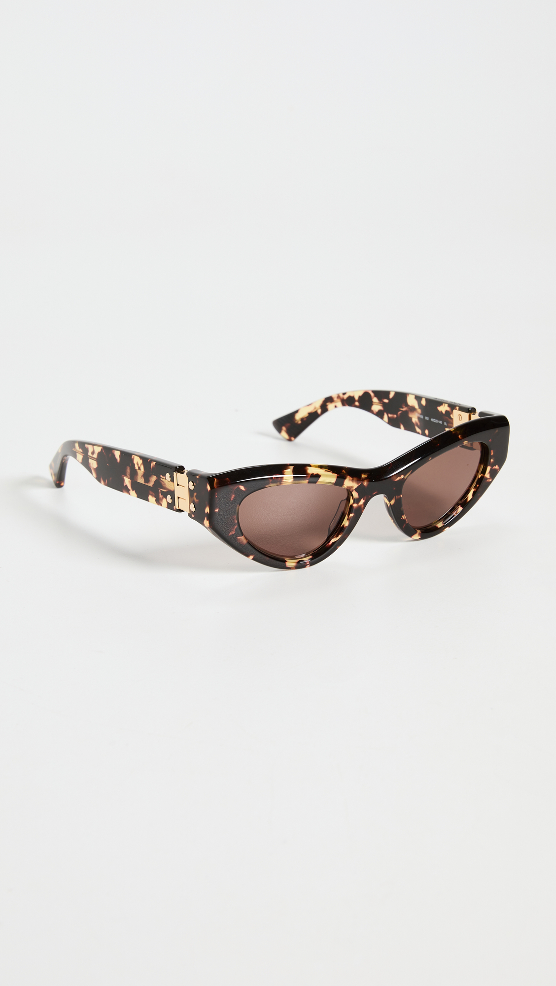 Bottega Veneta New Hinge Cat Eye Sunglasses