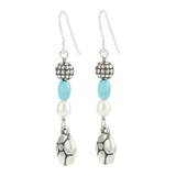 Brighton Pebble French Wire Drop Earrings