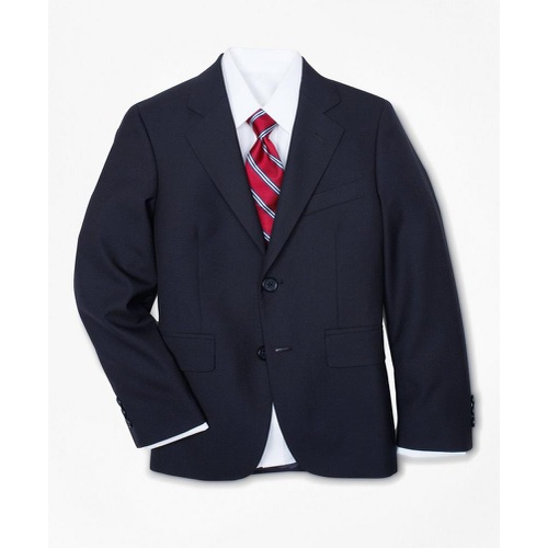 브룩스브라더스 Boys Junior Two-Button Wool Suit Jacket