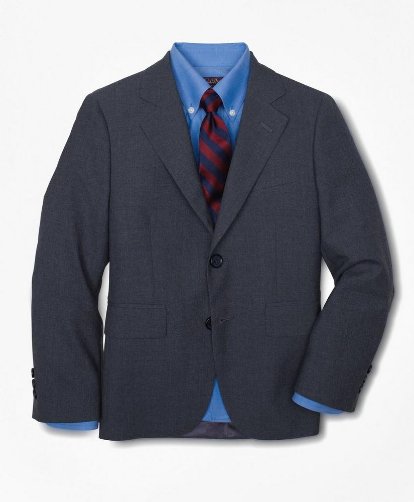 Boys Junior Two-Button Wool Suit Jacket