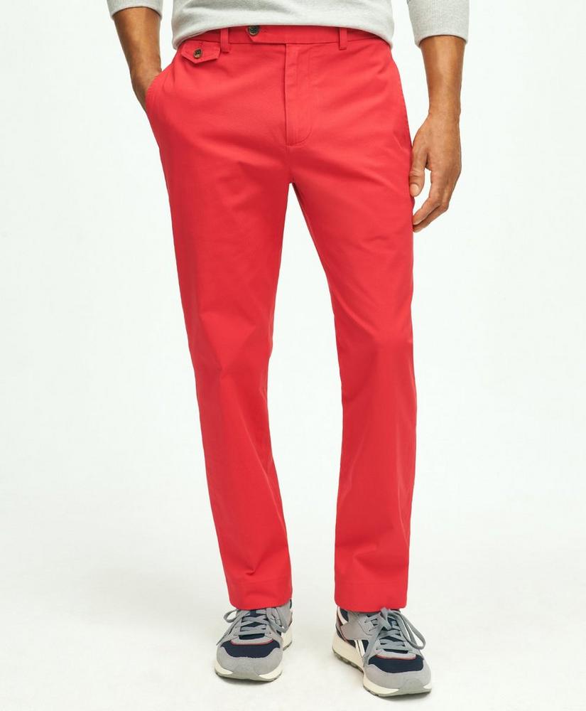 Milano Slim-Fit Stretch Supima Cotton Washed Chino Pants