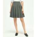 The Essential Brooks Brothers Stretch Pleated Skirt