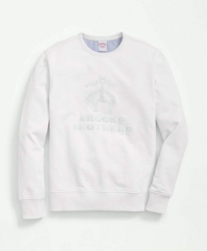 Cotton French Terry Golden Fleece Embroidered Sweatshirt