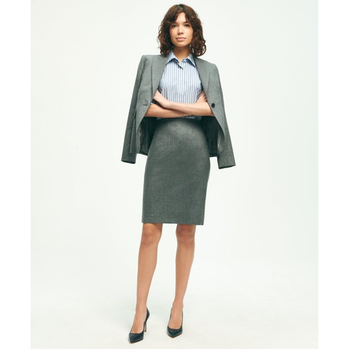 브룩스브라더스 Wool Flannel Pencil Skirt
