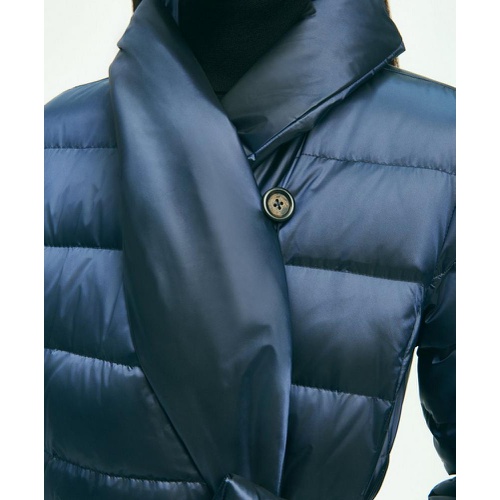 브룩스브라더스 Down Water-Resistant Belted Puffer Coat