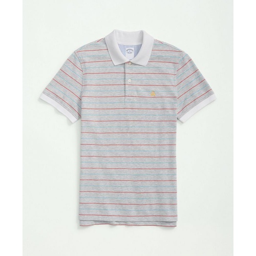 브룩스브라더스 Supima Cotton Multi-Stripe Polo Shirt