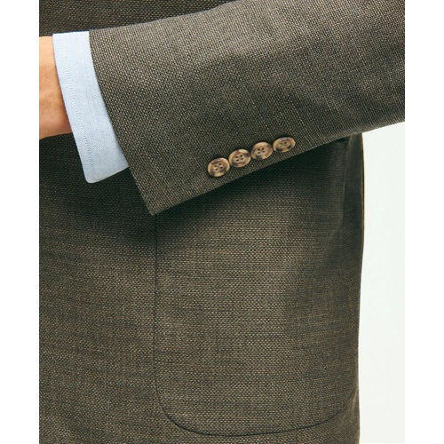 브룩스브라더스 Classic Fit Wool Hopsack Patch Pocket Sport Coat