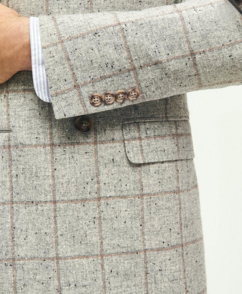 브룩스브라더스 Classic Fit Merino Wool Double-Breasted Flecked Sport Coat