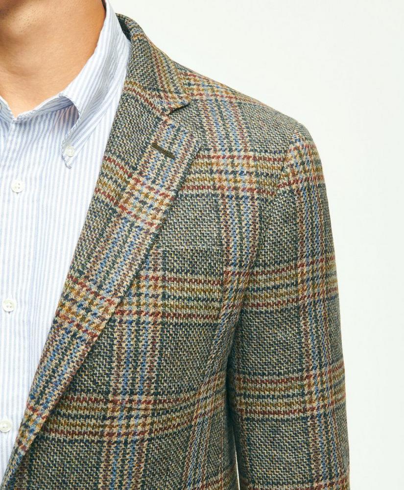 브룩스브라더스 Classic Fit Wool Tweed Plaid Sport Coat