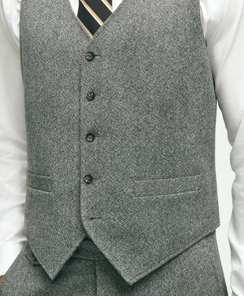 브룩스브라더스 Classic Fit Wool Tweed Suit Vest