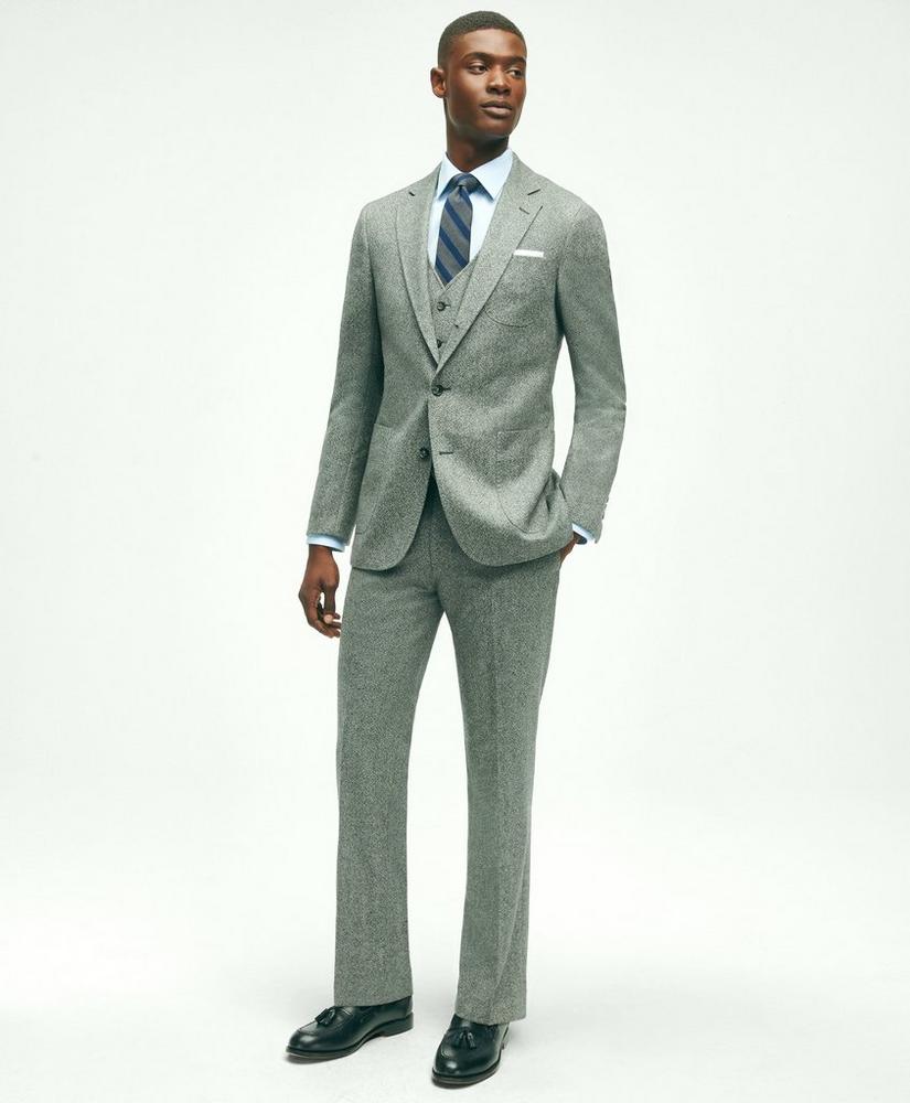 브룩스브라더스 Slim Fit Wool Tweed Patch Pocket Suit Jacket