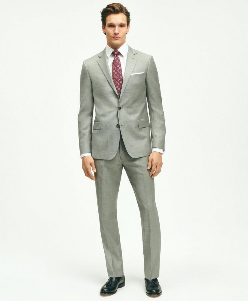 브룩스브라더스 Classic Fit Wool Sharkskin 1818 Suit