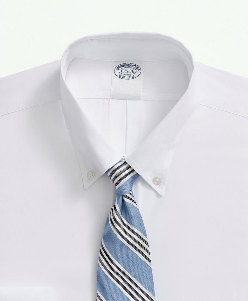 브룩스브라더스 American-Made Cotton Broadcloth Button-Down Collar, Dress Shirt