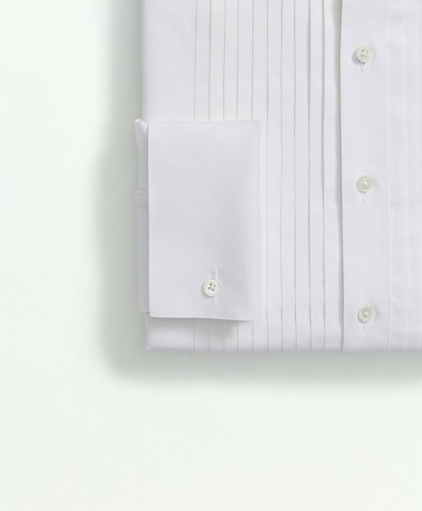 브룩스브라더스 Stretch Supima Cotton Broadcloth Wing Collar, Tuxedo Shirt